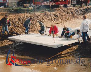 Bau Slipanlage 1986